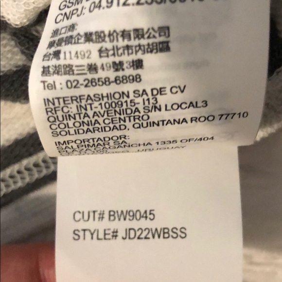 SOLD!Billabong NWT striped long sleeve shirt dress - Picture 8 of 8